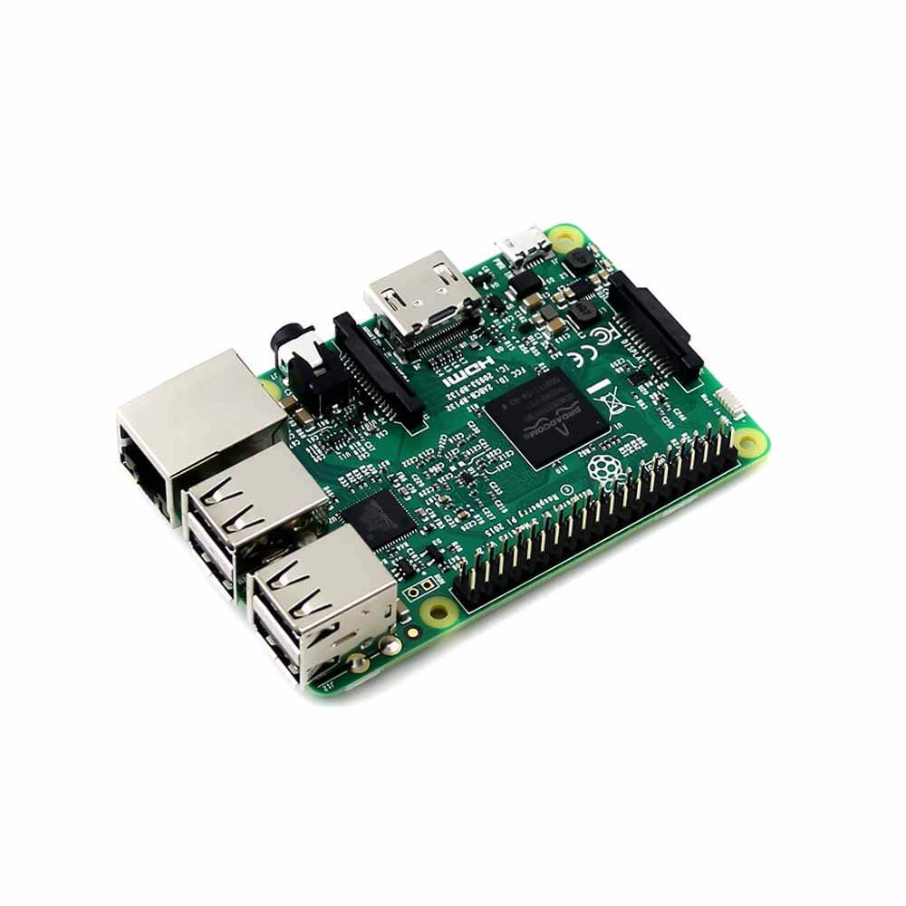 Raspberry Pi 3 Model B Project Board Development Board Linux Mini PC BCM2837 quad-core ARM Cortex-A53 with Rainbow Case