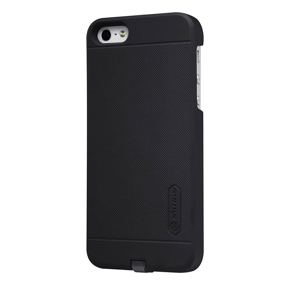 NILLKIN Magic Case For iPhone SE/ iPhone 5/5S Wireless Charging Receiver Back Shell QI Standard Case - Black