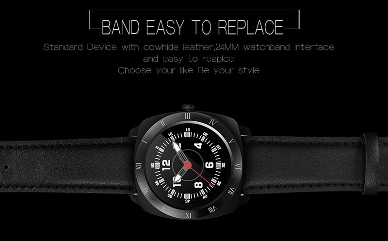 Makibes Wear HR MTK2502C Heart Rate Monitor Smart Watch Bluetooth 4.0 Gesture Control Siri Function For Android iOS - Silver