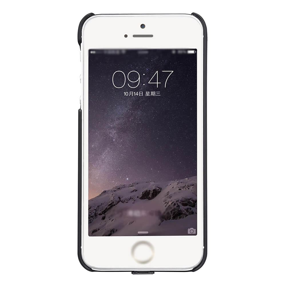 NILLKIN Magic Case For iPhone SE/ iPhone 5/5S Wireless Charging Receiver Back Shell QI Standard Case - Black