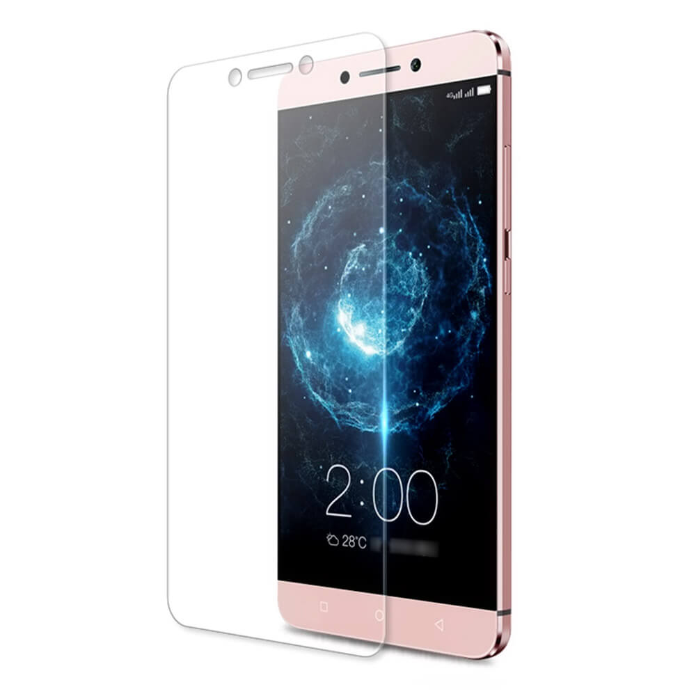 Makibes Tempered Glass For LeTV Le 2/Le 2 Pro 0.33mm Arc Egde Glass Film Screen Protector - Transparent