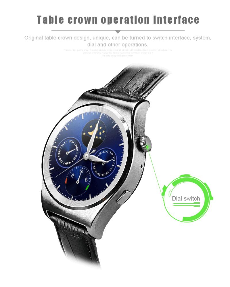 Makibes X10 Bluetooth 4.0 Heart Rate Monitor Smart Watch MTK2502C 1.3