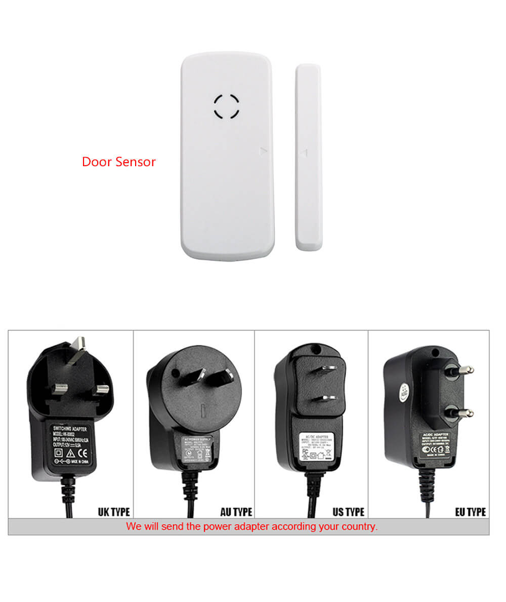 YA-500-GSM-24 LCD Wireless GSM Autodial SMS Home House Office Security Burglar Alarm System