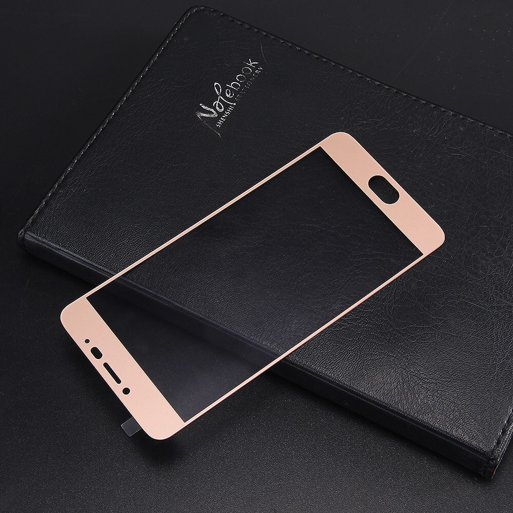 Makibes Tempered Glass For Meizu M3 Note/Meilan Note 3 0.33mm Full Cover Screen Protector - Rose Gold