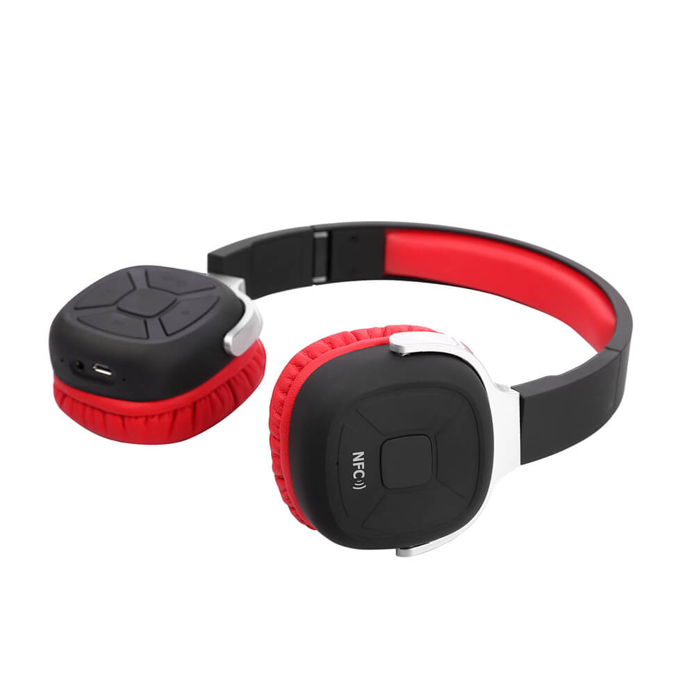 New Bee Foldable NFC Bluetooth 4.1 Headset Smart Pedometer Sports Headphone - White