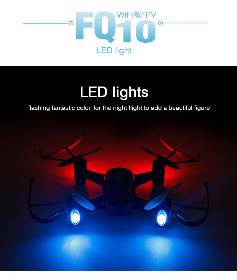 FQ777 FQ10A WIFI FPV 2.0MP Camera Altitude Hold 3D Roll 2.4GHz 6-Axis RC Quadcopter