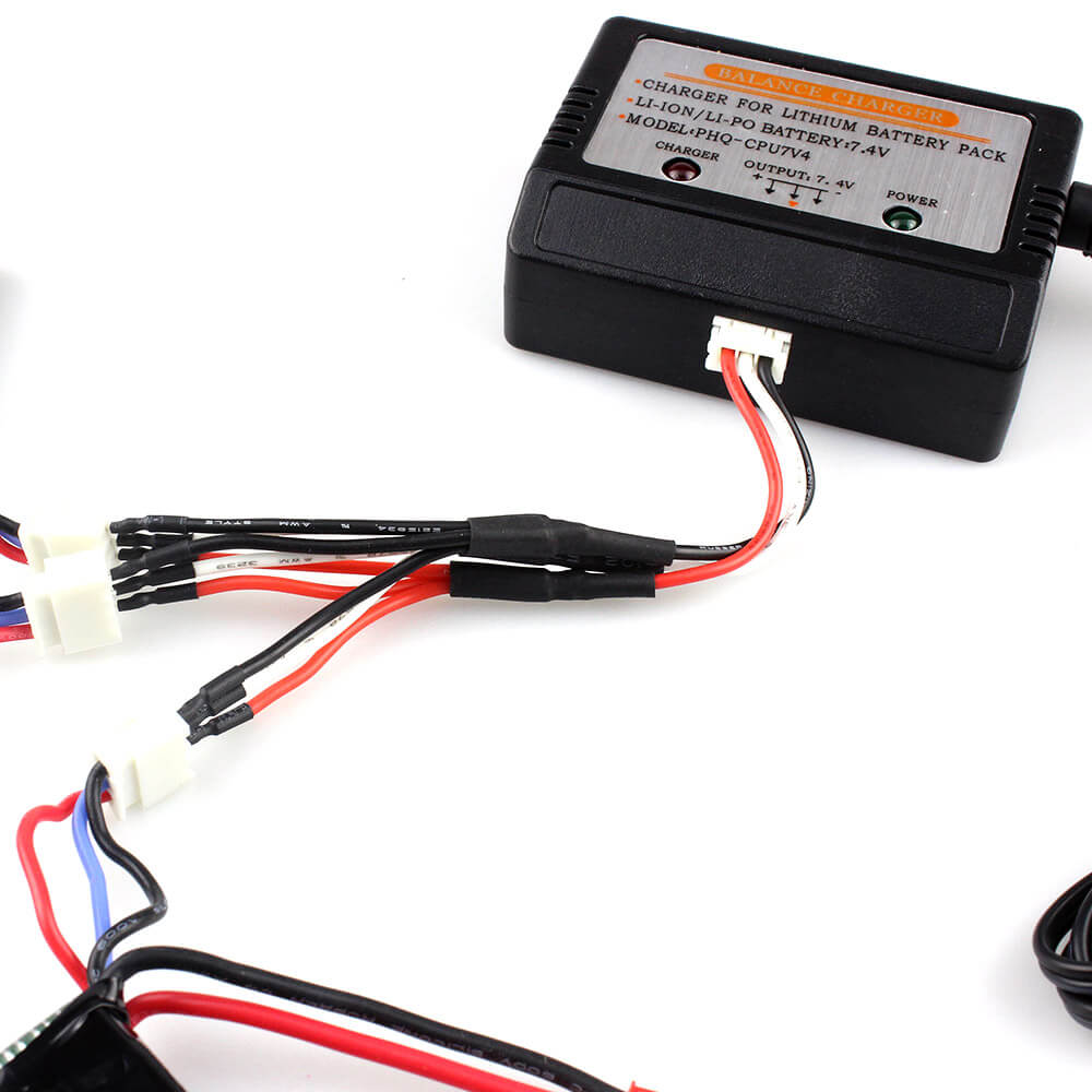 Cheerson CX35 CX-35 RC Quadcopter 3*7.4V 1300mAh Battery Charger Charging Cable Set