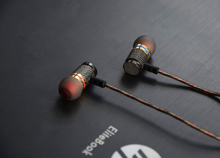 KZ ED2 Gold Plated Double Magnets Drivers Noise Isolating HiFi Earphone