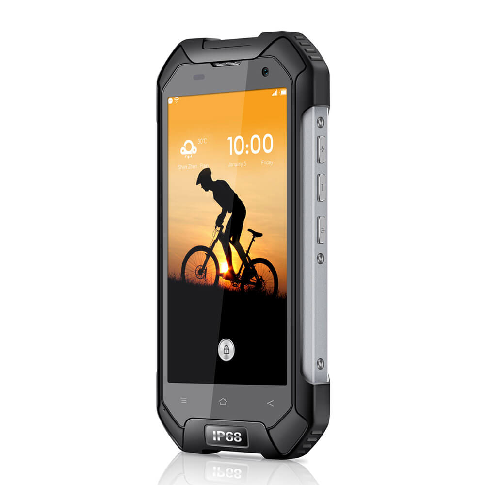 Blackview BV6000 4.7inch HD IP68 Waterproof Shockproof Scratch-proof Rugged Phone MT6755 Octa Core Android 6.0 3GB 32GB 13.0MP NFC Fast Charge - Black
