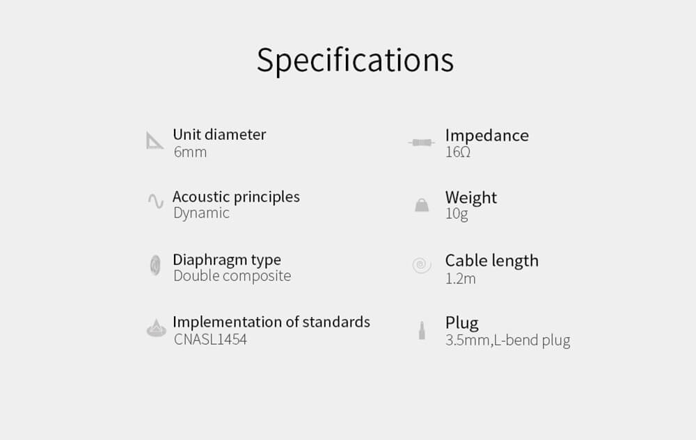 KZ HDS1 Miniature 3.5mm In-ear Earphone HIFI Wire Headphone Metal Bass Stereo Dynamic Headset with Mic - Red