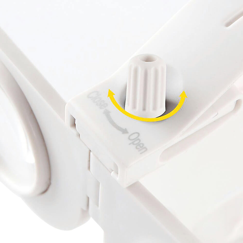 Foldable Immersive 3D VR Virtual Reality Headset for 4-6 inch Mobile Phones - White