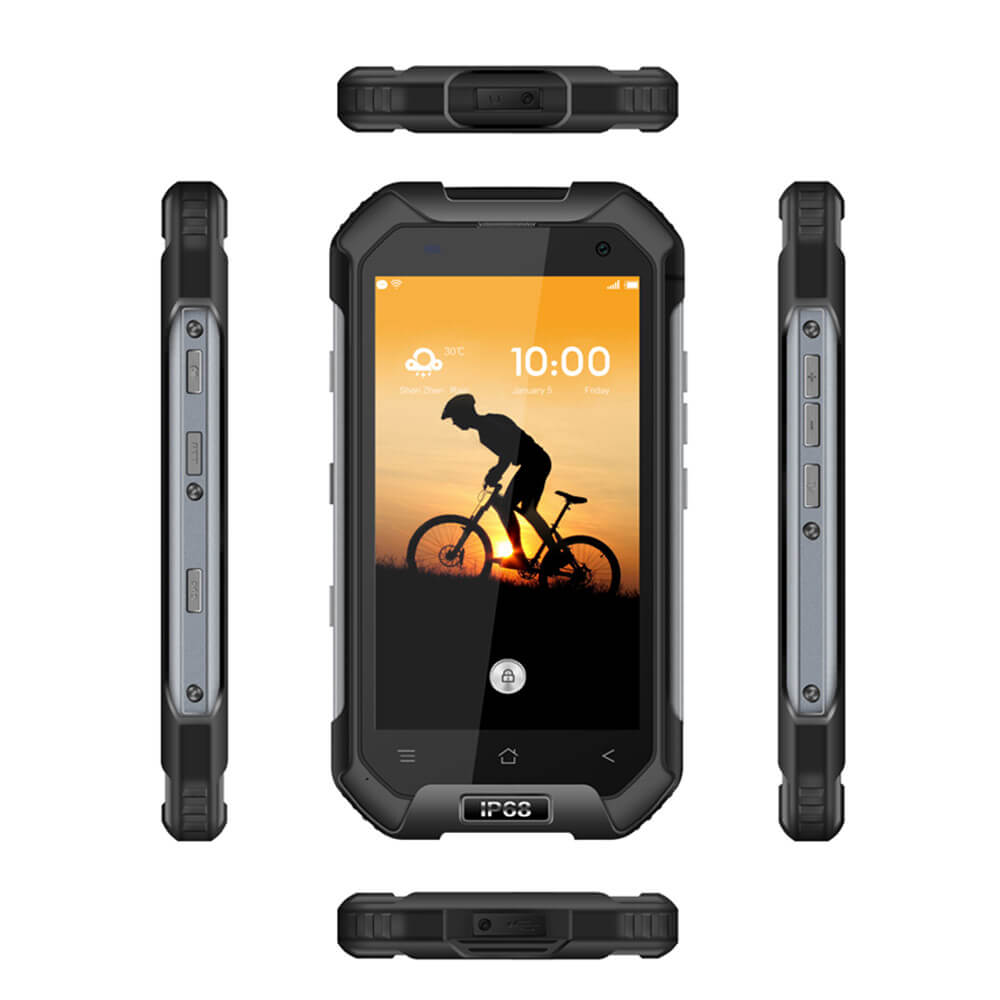 Blackview BV6000 4.7inch HD IP68 Waterproof Shockproof Scratch-proof Rugged Phone MT6755 Octa Core Android 6.0 3GB 32GB 13.0MP NFC Fast Charge - Black