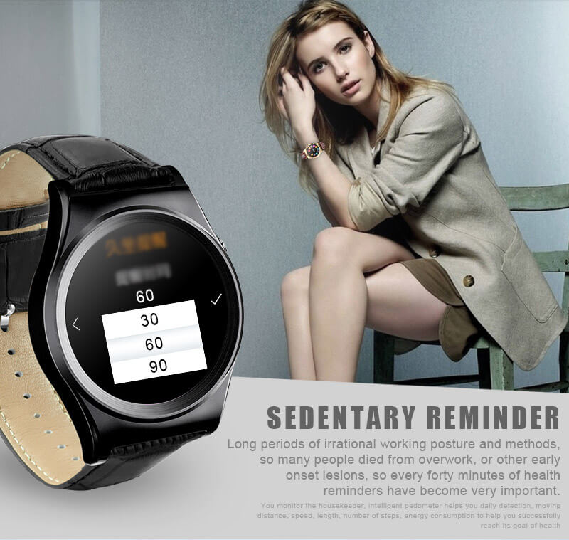 Makibes X10 Bluetooth 4.0 Heart Rate Monitor Smart Watch MTK2502C 1.3