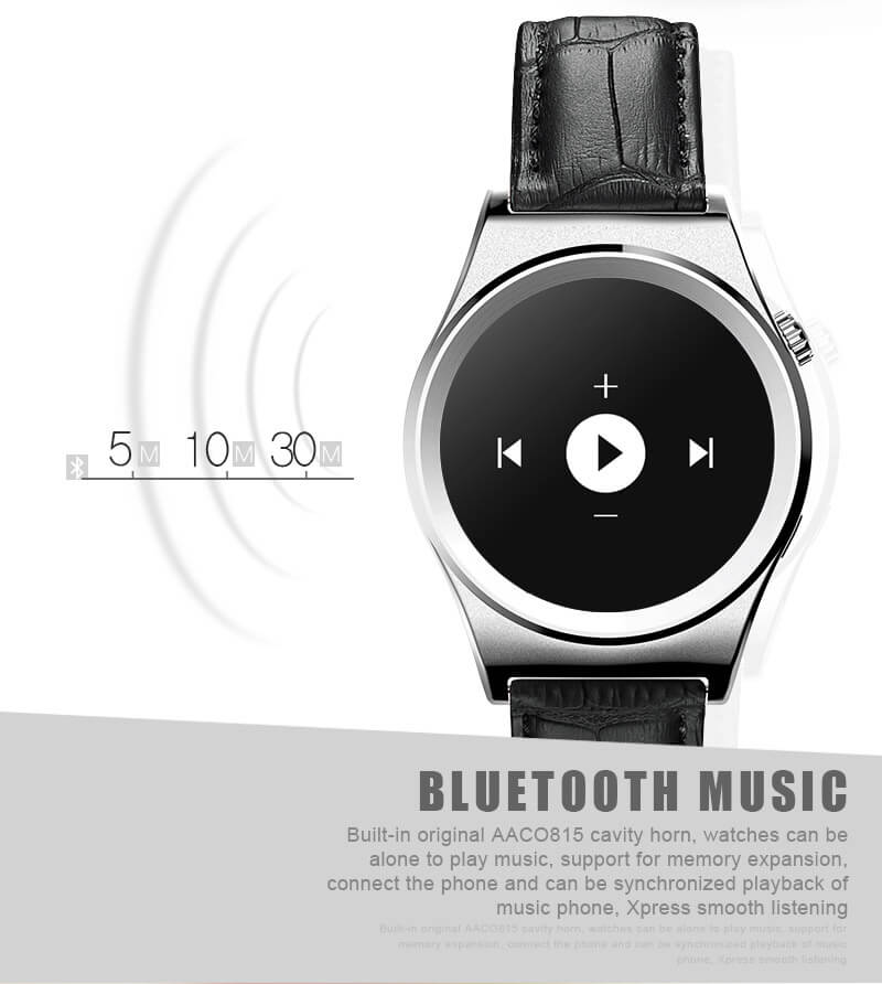 Makibes X10 Bluetooth 4.0 Heart Rate Monitor Smart Watch MTK2502C 1.3