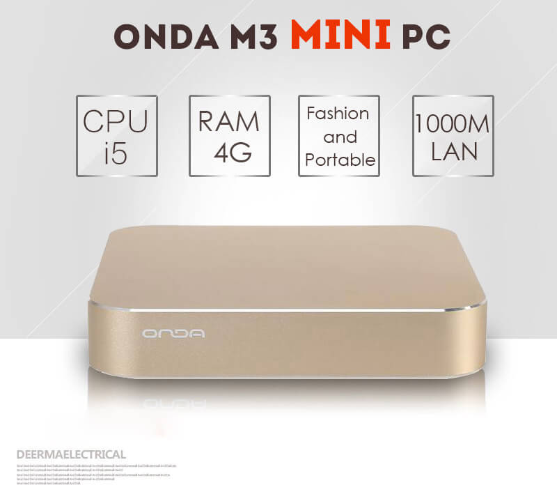 Onda M3 Intel Celeron G1840 Combo PC 4GB 120GB WIFI Gigabit LAN Bluetooth4.0 SATA HDMI VGA
