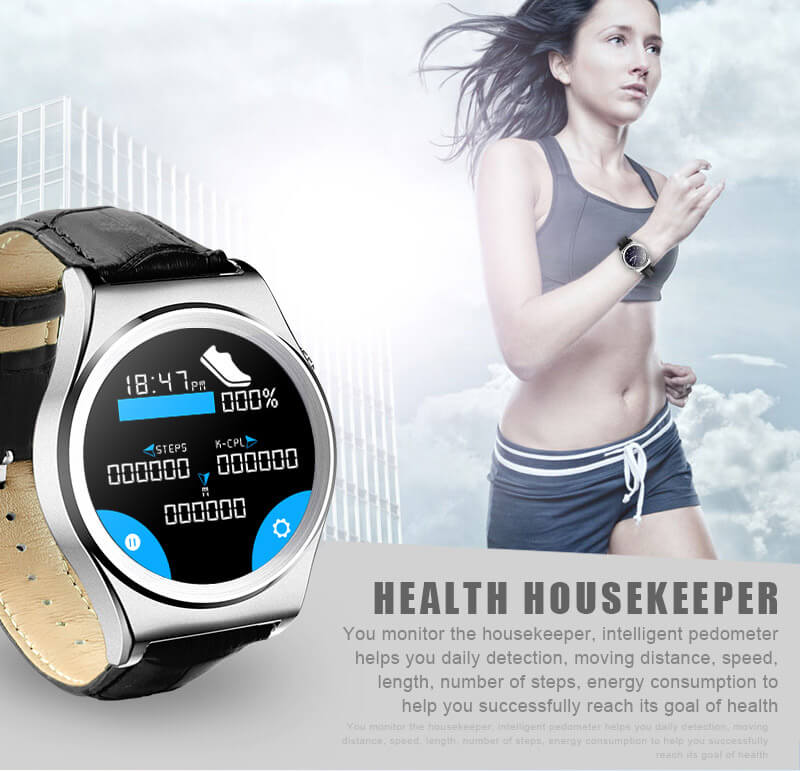 Makibes X10 Bluetooth 4.0 Heart Rate Monitor Smart Watch MTK2502C 1.3