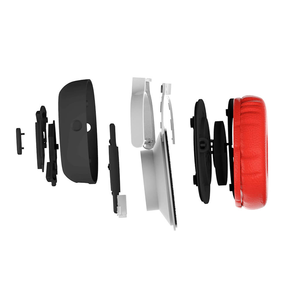 New Bee Foldable NFC Bluetooth 4.1 Headset Smart Pedometer Sports Headphone - White