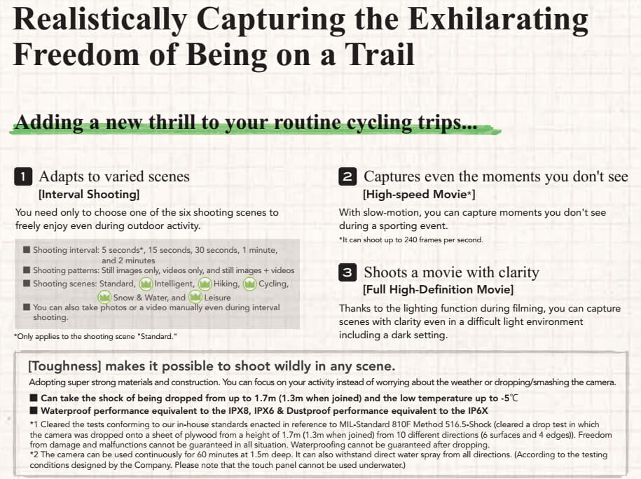 Casio Exilim FR100 3.0