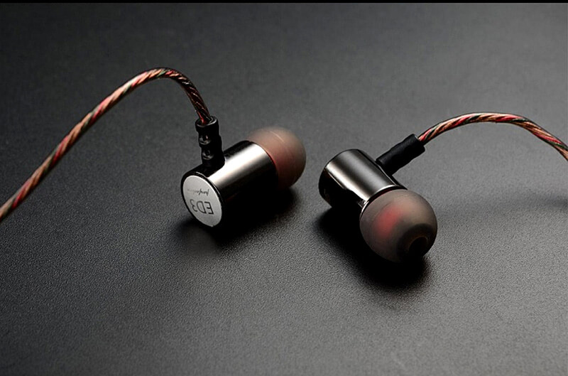 KZ-ED3 3.5mm HiFi In-Ear Earphone Wired Headphone Earplugs DJ Dance Headset