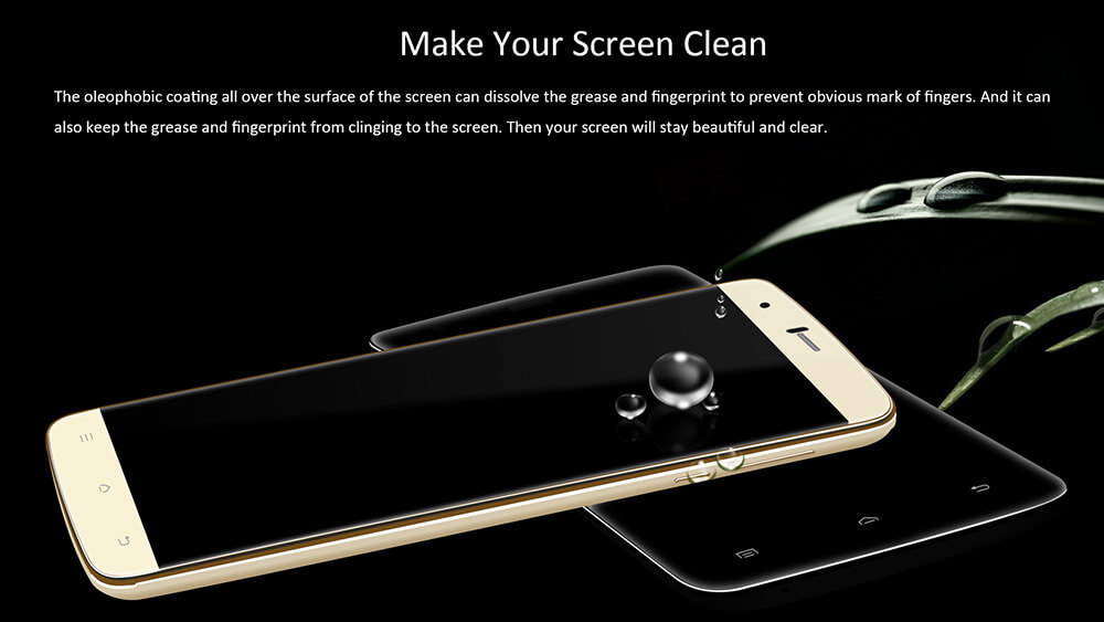 VKworld T6 6.0inch IPS HD 2.5D Arc Screen 4G Android 5.1 MT6735 Quad Core Smartphone 2GB RAM 16GB ROM 5.0MP+13.0MP Cameras OTG Hotknot - Black