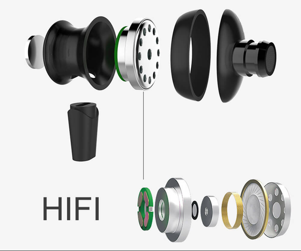 Awei A980BL Bluetooth 4.0 Wireless Sports Earphone Handsfree with Songs Track Function - Black