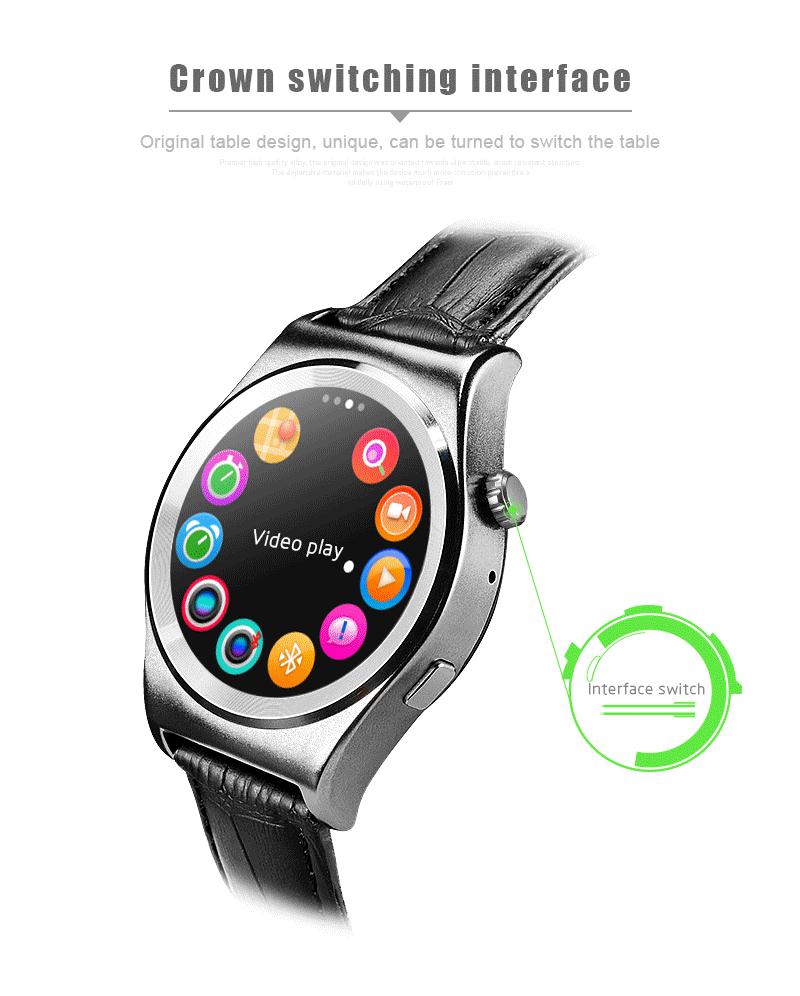 Makibes X10 Bluetooth 4.0 Heart Rate Monitor Smart Watch MTK2502C 1.3