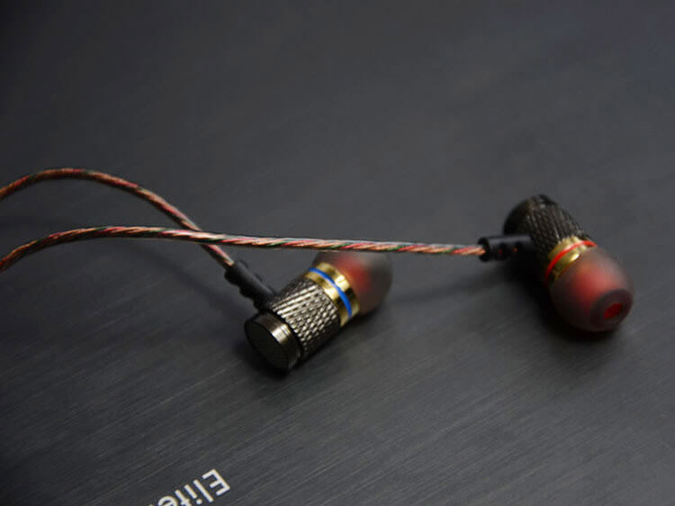 KZ ED2 Gold Plated Double Magnets Drivers Noise Isolating HiFi Earphone