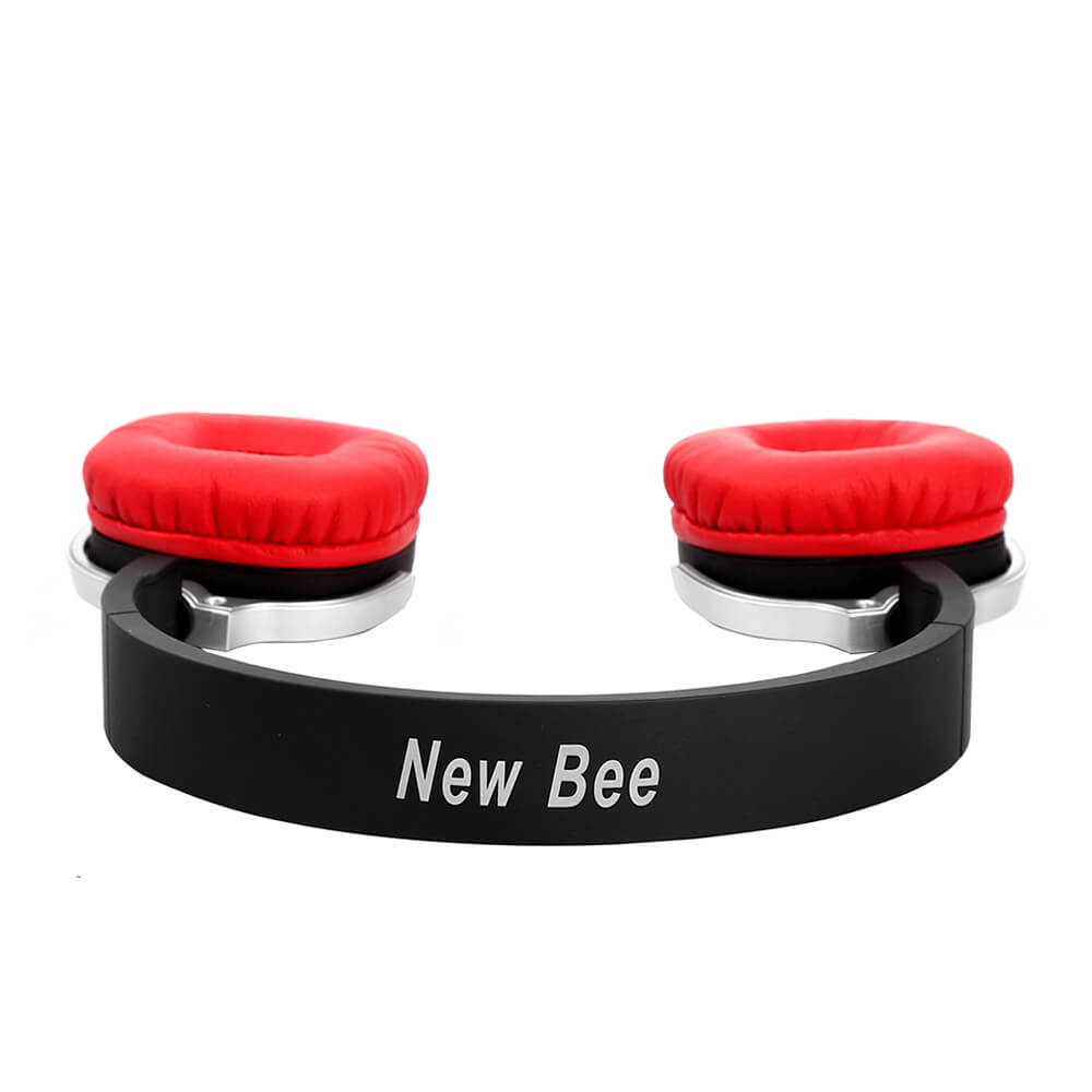 New Bee Foldable NFC Bluetooth 4.1 Headset Smart Pedometer Sports Headphone - White