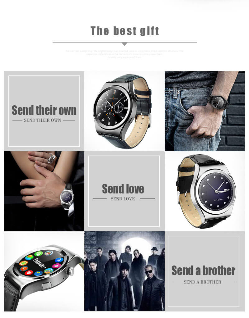 Makibes X10 Bluetooth 4.0 Heart Rate Monitor Smart Watch MTK2502C 1.3