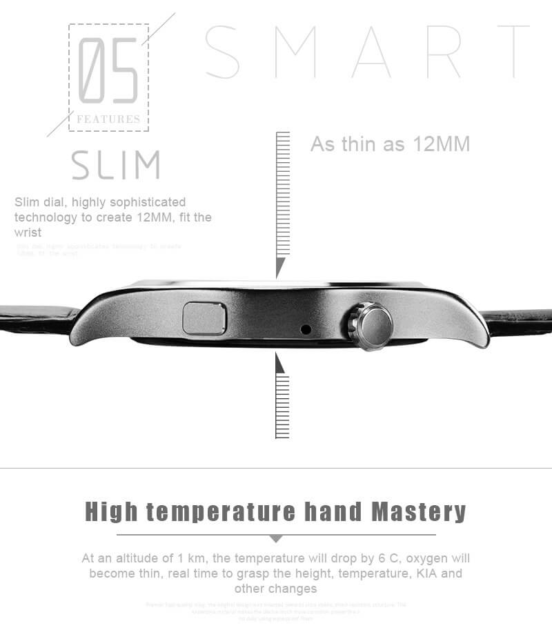 Makibes X10 Bluetooth 4.0 Heart Rate Monitor Smart Watch MTK2502C 1.3