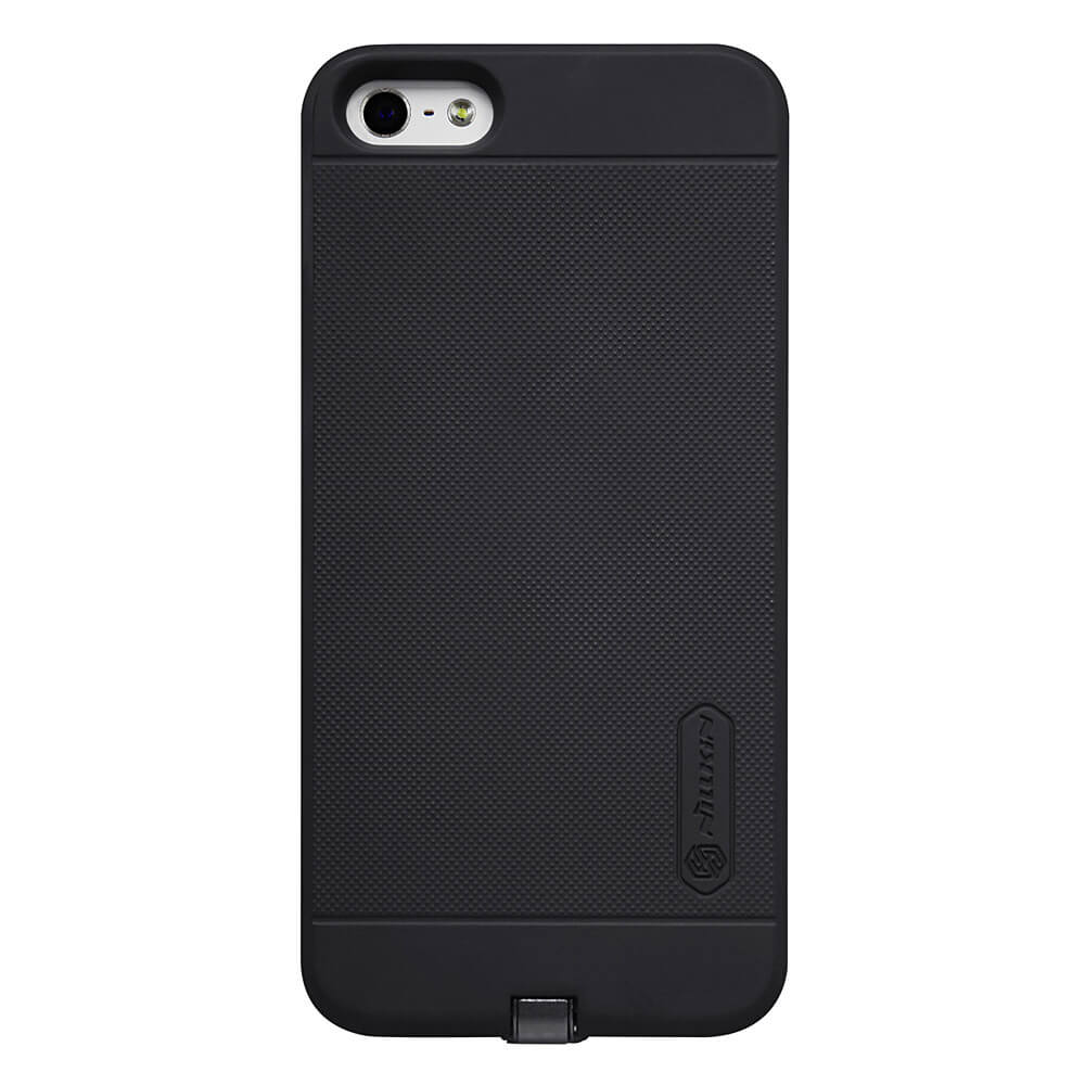 NILLKIN Magic Case For iPhone SE/ iPhone 5/5S Wireless Charging Receiver Back Shell QI Standard Case - Black
