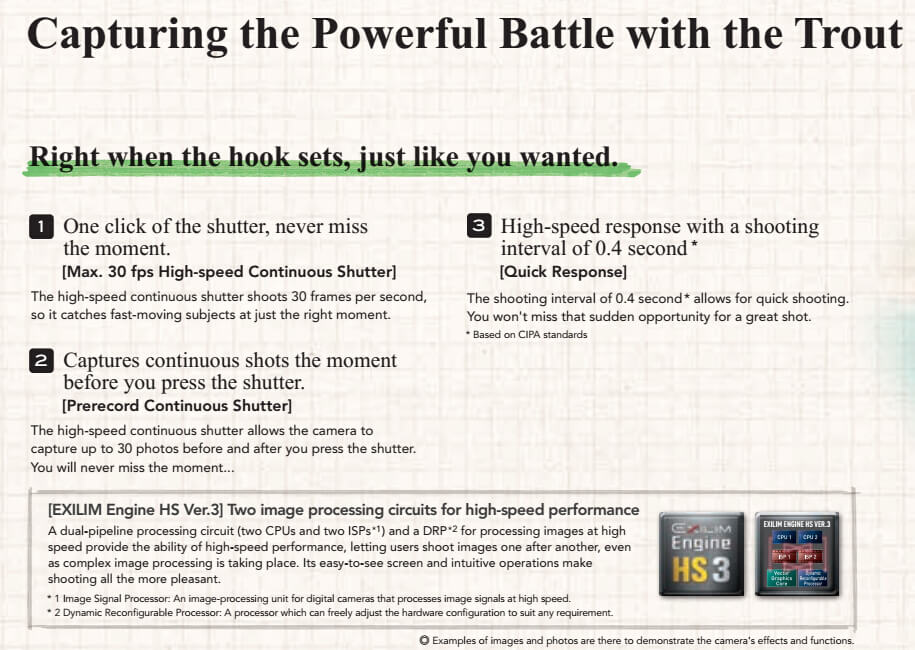 Casio Exilim FR100 3.0