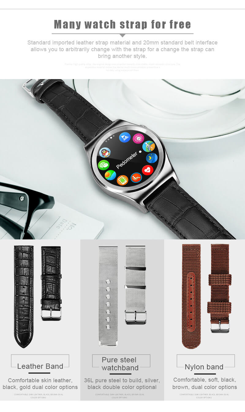 Makibes X10 Bluetooth 4.0 Heart Rate Monitor Smart Watch MTK2502C 1.3