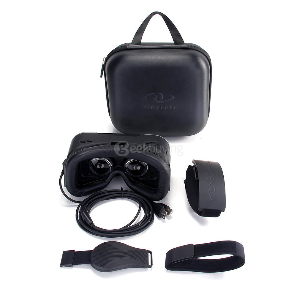 3Glasses D2 3D Virtual Reality VR Headset PC Version 2K with Touch Panel FOV110 IPD Adjustable 3D Private Theater