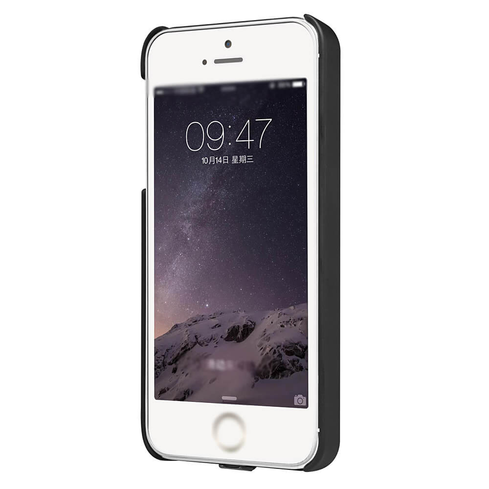 NILLKIN Magic Case For iPhone SE/ iPhone 5/5S Wireless Charging Receiver Back Shell QI Standard Case - Black