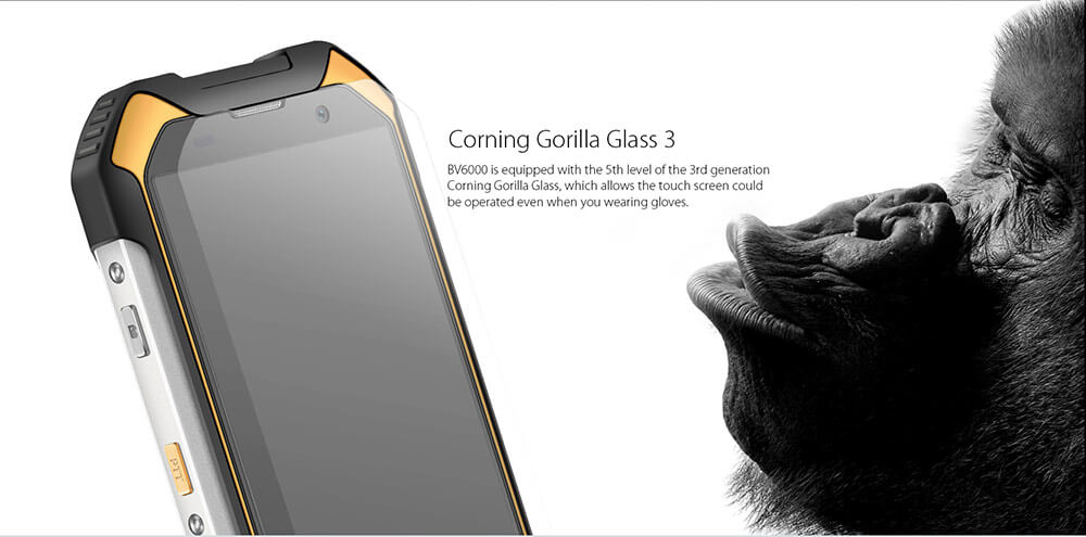 Blackview BV6000 4.7inch HD IP68 Waterproof Shockproof Scratch-proof Rugged Phone MT6755 Octa Core Android 6.0 3GB 32GB 13.0MP NFC Fast Charge - Green