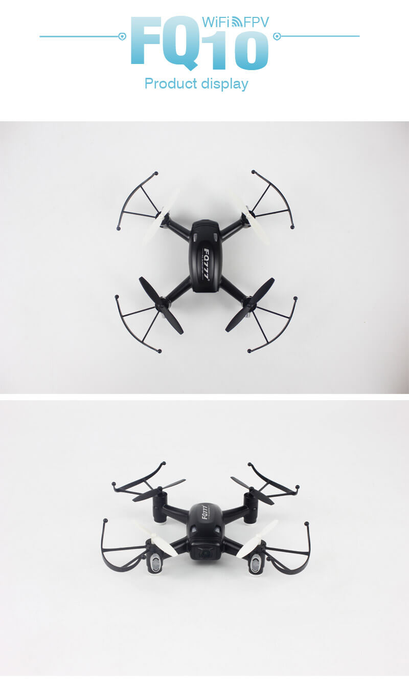 FQ777 FQ10A WIFI FPV 2.0MP Camera Altitude Hold 3D Roll 2.4GHz 6-Axis RC Quadcopter
