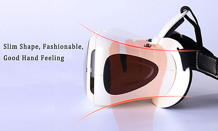 RITECH RIEM3 Plus 3D VR Virtual Reality Headset FOV75 IPD Adjustable for 4.7-6inch Smartphones
