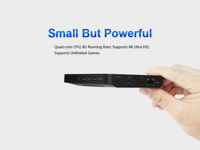 Nexbox A95X Amlogic S905X 4K KODI Preinstalled Android 6.0 TV BOX 1G/8G WIFI LAN HDR