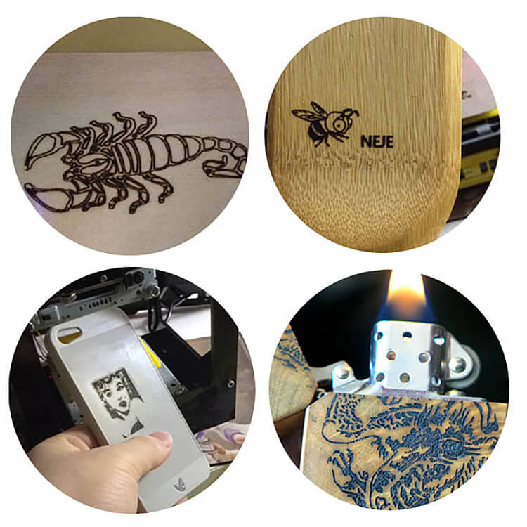 DK-8-W DIY USB Laser Engraving Machine Laser Cutting Machine Laser Cutter for Windows XP/7/8/10