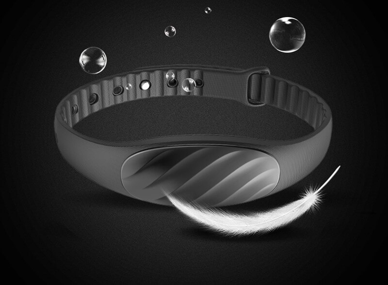 Meizu bong 2P Smart Bracelet with 40 Days Long Standby/ Pedometer/ Sports Sleep Tracker/ Call Reminder for Android iOS - Black