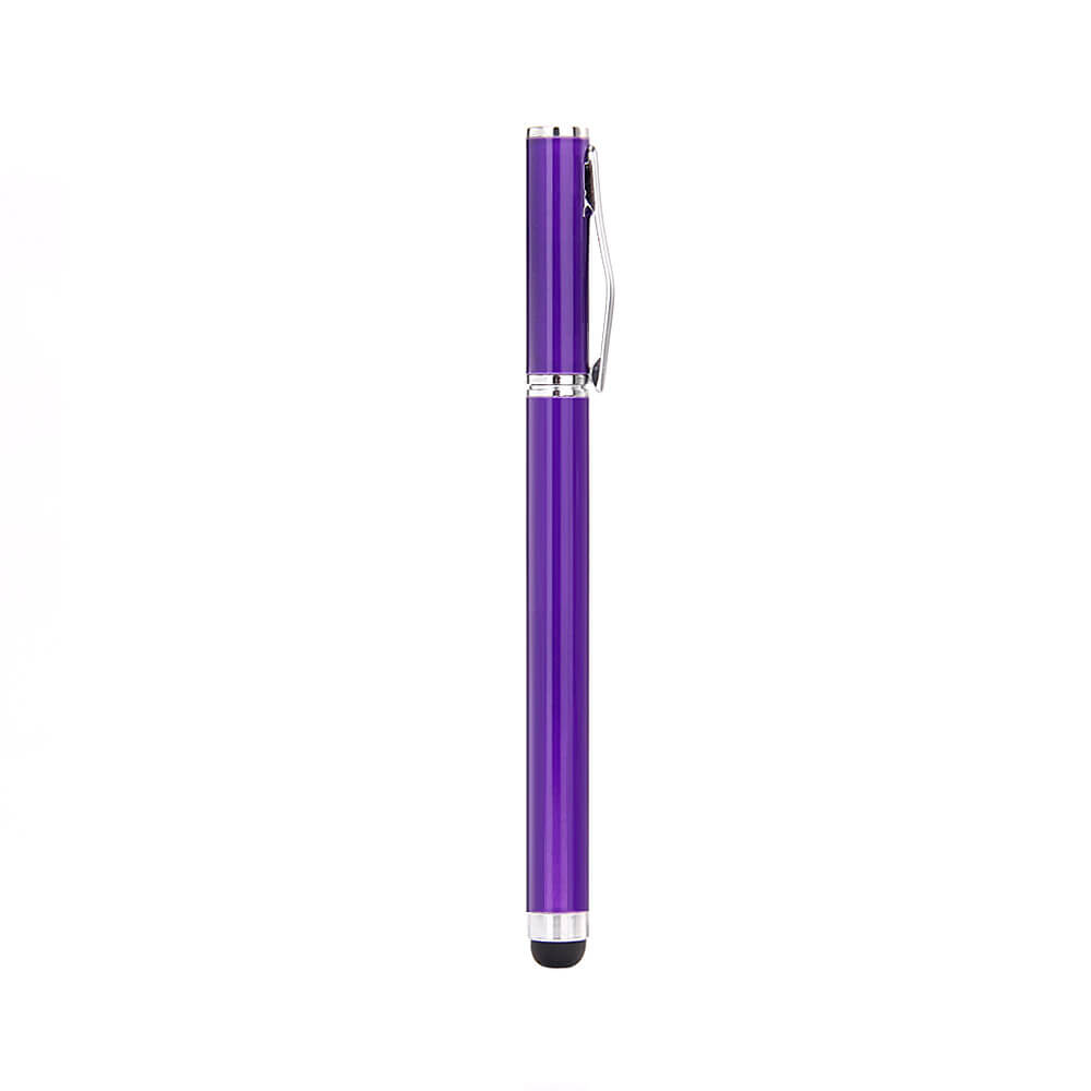 Capacitive Touch Screen Stylus Pen for Tablet PC & Mobile with Ball pen function purple (CP146361)