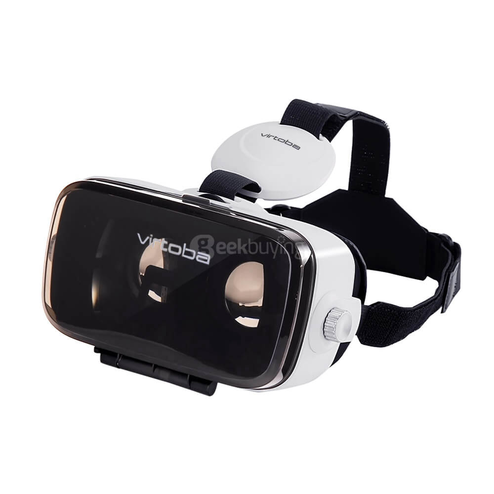 Virtoba X5 Elite Immersive 3D VR Virtual Reality Headset IPD Focus Adjustable 120FOV Movie Video Game Headset for 4-6 Inches Smartphones