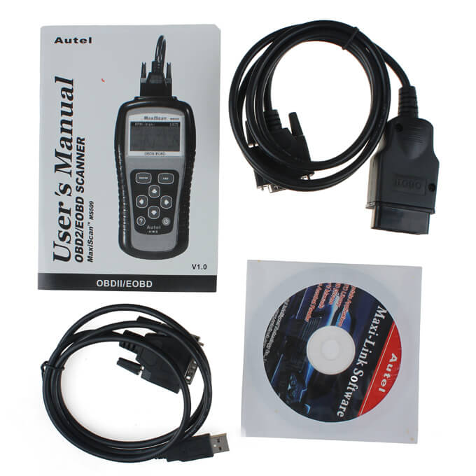 Maxi Scan MS509 OBD2/EOBD Scanner Code Reader Scan Tool Car Detector Car Code Scanner