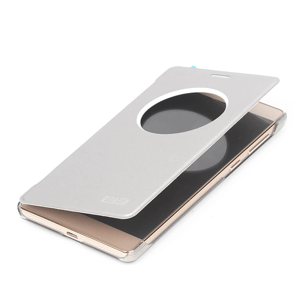 Original Leather Case Flip Cover Protective Case Phone Cover For Elephone Vowney/Vowney Lite Smartphone - Gray