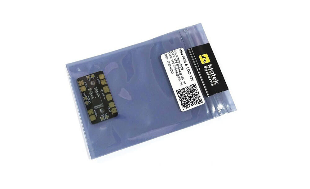 Matek Mini PDB Power Distribution Board With 12V Linear Voltage Regulator For FPV Multicopter