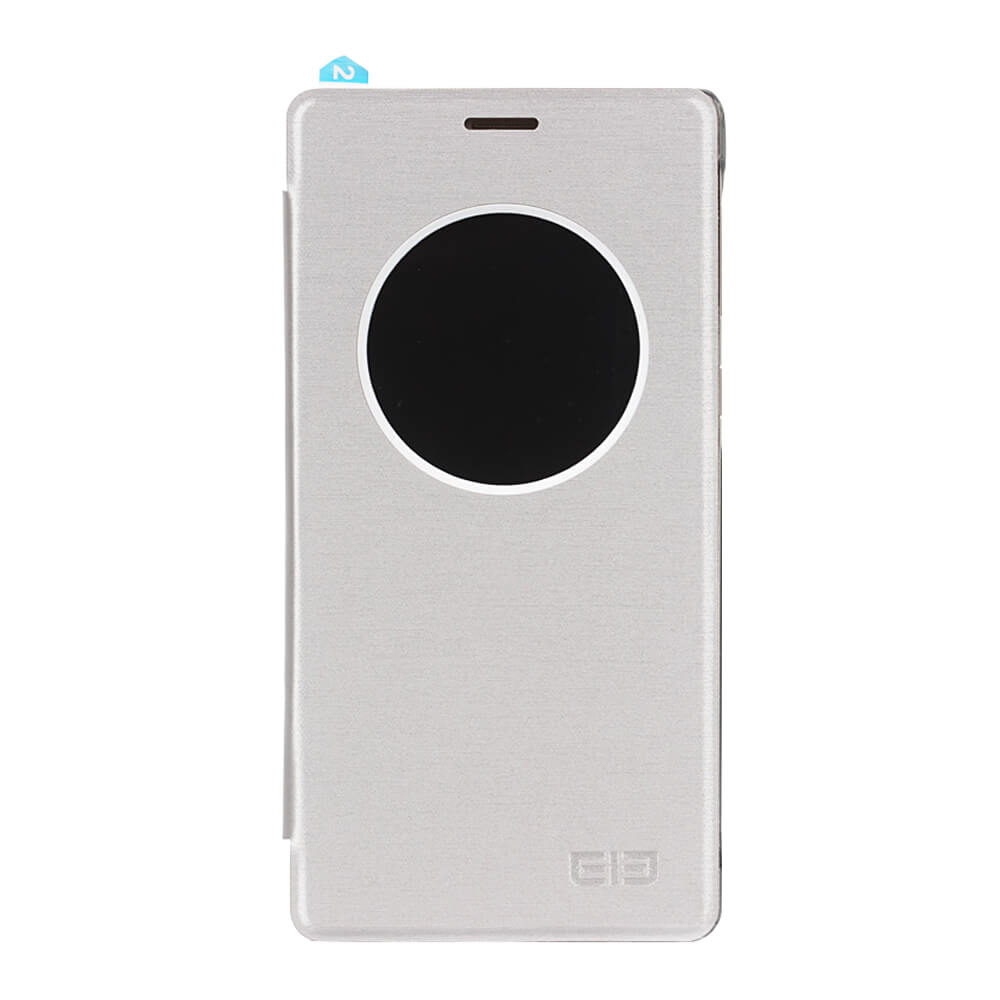 Original Leather Case Flip Cover Protective Case Phone Cover For Elephone Vowney/Vowney Lite Smartphone - Gray