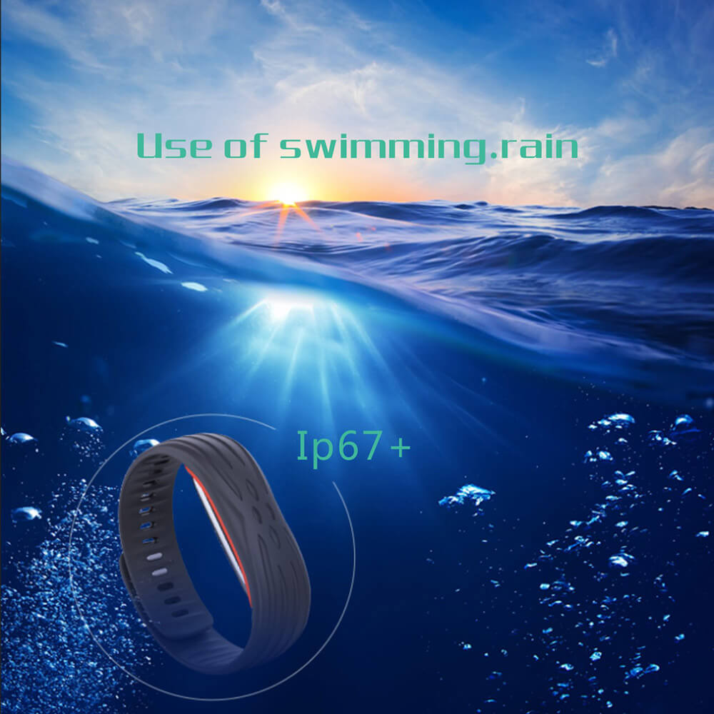 37 Degree Journey Bluetooth 4.1 Smart Bracelet Heart Rate Monitor/Ambulatory BP/Breath Rate/Mood/Fatigue/Sleep Tracker Pedometer 30W Pixel Camera - Black