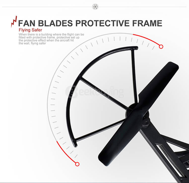 JXD 510G X-Predators FPV 5.8Ghz 2MP Camera Altitude Hold CF Mode 3D Flip 4CH 6-Axis RC Quadcopter