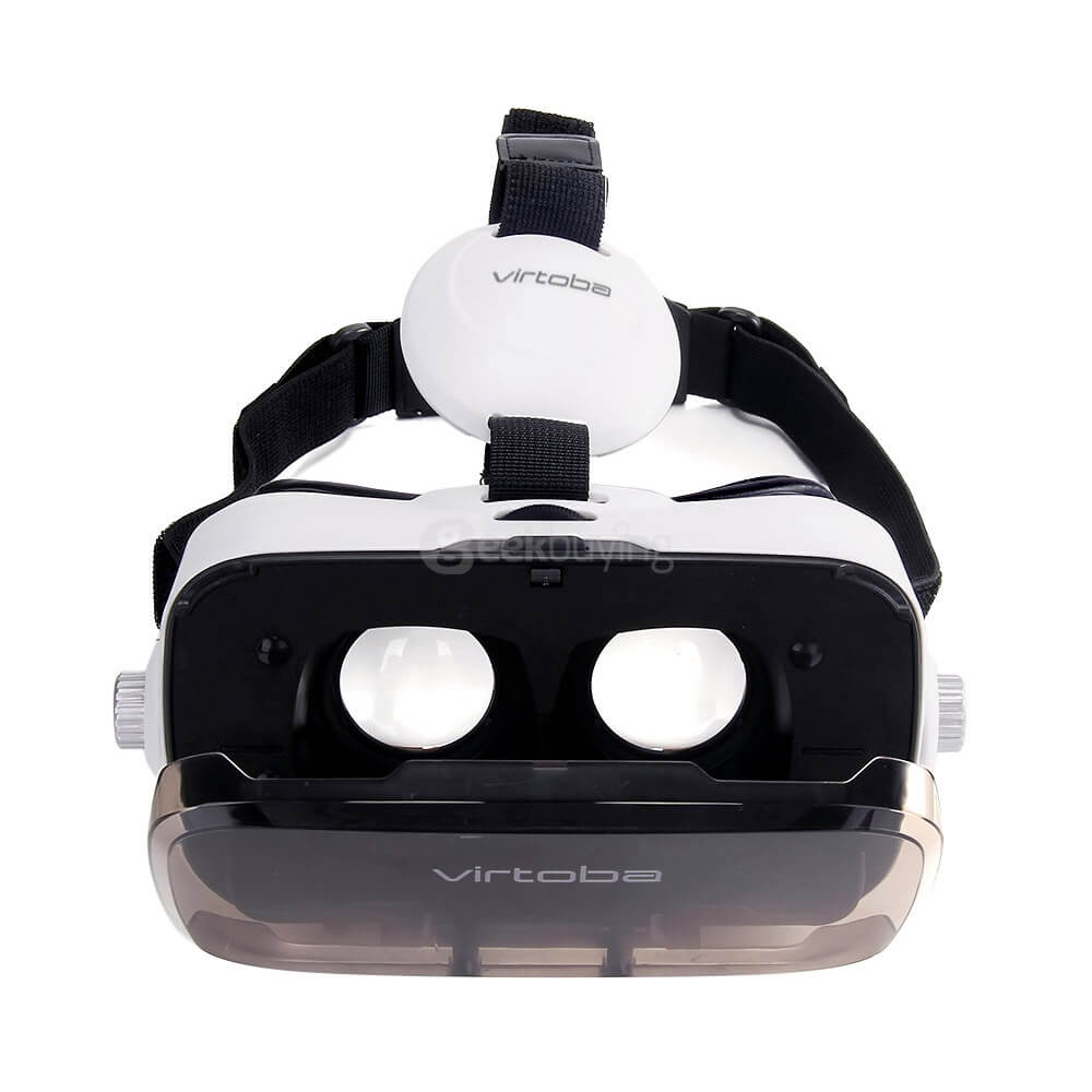 Virtoba X5 Elite Immersive 3D VR Virtual Reality Headset IPD Focus Adjustable 120FOV Movie Video Game Headset for 4-6 Inches Smartphones
